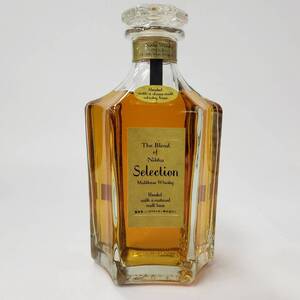 24広/A032079-1/M011-581/MK3000【千葉県内のみ発送】酒 The Blend of Nikka Selection Maltbase Whisky ブレンド ニッカ 45％ 660ml