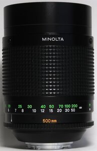 ミノルタ, レンズ, 500mm, 8F,中古