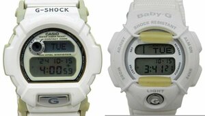 Gショック×ベビーG コードネーム 2点セット G-SHOCK×BABY-G CODENAME 中古品[C158U072]