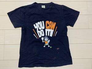 希少 Laundry ランドリー Tシャツ Mサイズ USED品 グッズ YOU CAN DO IT 松岡修三 パロディ 