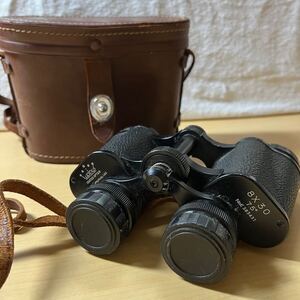 ◯M326 昭和レトロ コーワ 興和 KOWA ルピナス 双眼鏡 8 × 30 ケース付　アンティーク　 現状品