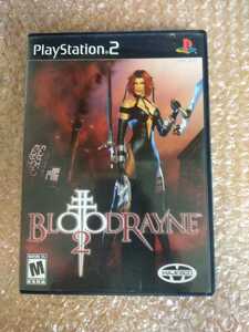 送料無料 日本未発売 PS2ソフト 北米版 BLOODRAYNE2 /PlayStation2 プレステ2 BLOOD RAYNE 2 RAIN ブラッドレイン2 海外版 激レア 即決設定