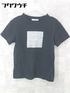 ◇ Loveless ラブレス 半袖 Tシャツ カットソー サイズ34 ブラック レディース