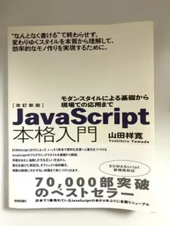 JavaScript本格入門 モダンスタイルによる基礎から現場での応用まで