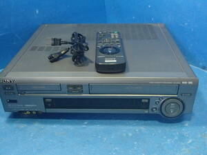 ◆◇SONY/ソニー WV-BW2 Hi8/VHS ビデオカセットレコーダー VHS再生確認済 ジャンク現状品 Wデッキ Hi-Fi/ハイファイ 8ミリ◇◆