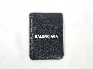 バレンシアガ マグネット マグネットカードホルダー カードケース パスケース レザー BALENCIAGA