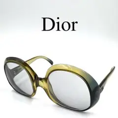 Christian Dior ディオール メガネ 度入り ヴィンテージ フルリム