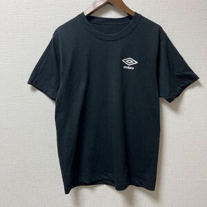 UMBRO アンブロ 半袖Tシャツ プラクティスシャツ Mサイズ ブラック 黒 ポリエステル