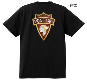 ティンサインＴシャツ 黒 A62 ポンティアック ホットロッド ローライダー アメ車 トランザム gto ボンネビル グランプリ カタリナ