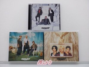 Number_i CD 3点セット GOAT 初回生産限定盤A/B/通常盤 CD+BD [難小]