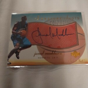 超激レア 2001 SweetShot Jamal Mashburn マッシュバーン SSP SignatureShot auto 直筆サイン ＃JM-S Hornets NBA レジェンド サイン綺麗