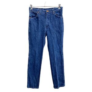 Wrangler カウボーイ ロングパンツ W33 ラングラー 936PWD インディゴ コットン メキシコ製 古着卸 アメリカ仕入 2410-256