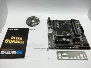 GIGABYTE マザーボードGA-F2A78M-D3H　MicroATX AMD Socket FM2／YJ240401006