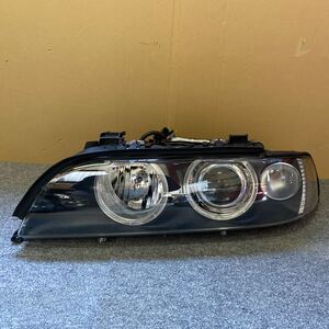 BMW 純正 E39 5シリーズ HID ヘッドライト ヘッドランプ イカリング 左