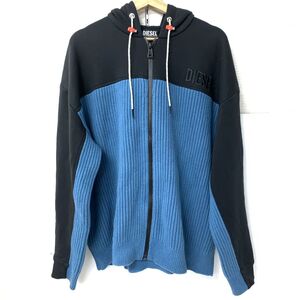 DIESEL M ディーゼル ジップ パーカー フーディー ニット D-RP/55-IT.-978