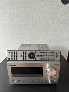 ONKYO　オンキョー 　美品　ネットワーク CD レシーバー　CR-N765 簡易通電のみ確認　リモコン付き　