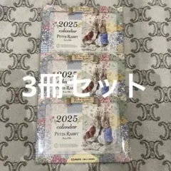 2025年 カレンダー ピーターラビット 3冊セット　三菱UFJ信託銀行