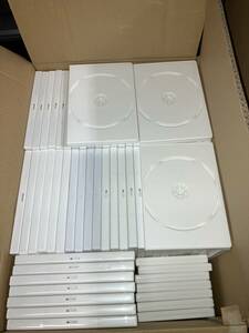 中古　DVDトールケース（白）１２０枚 /ゆうパック１2０サイズ