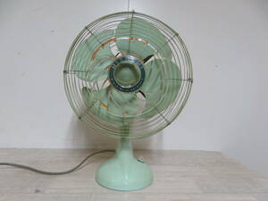 昭和レトロ 日立 HITACHI 扇風機 M-6033F AC DESK FAN 動作確認OK 保管品 追加画像有り