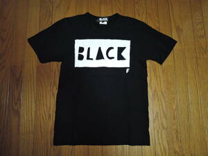 BLACK COMME des GARCONS ブラック コムデギャルソン Tシャツ S 黒 ロゴ LOGO カットソー /
