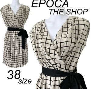 EPOCA THE SHOP エポカ ザ ショップ レディース ノースリーブワンピース 38 ブラウスワンピース 膝上 N2J22-361-40三陽商会 (G48)