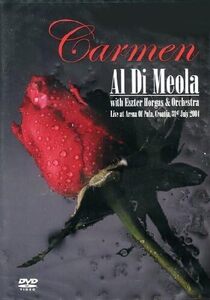 Al Di Meola アル・ディメオラ with Eszter Horgas & Orchestra - Carmen DVD