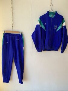 桐蔭学園　中学　高校　ジャージ　上下セット　Ｍサイズ　青／ブルー　MIZUNO/ミズノ　指定　学生　運動 　体操着　野球　強豪　洗濯済G477