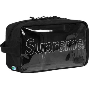 美品 18AW Supreme Utility Bag ユーティリティ バッグ Black ブラック 収納 小物入れ