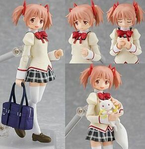 中古フィギュア [単品] figma 鹿目まどか 制服Ver.セット 「PSPソフト 魔法少女まどか☆マギカ ポ