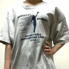 ケンタッキー　Tシャツ　グレー　XL　古着　ビンテージ