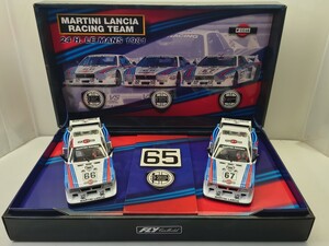 FLY Car Model スロットカー 1/32 マルティニ ランチア レーシング ル・マン24時間 MARTINI LANCIA RACING 1981 2台セット FCBF@t25111