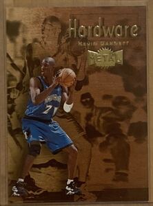 1997-98 Metal Universe Championship Hardware Kevin Garnett ケビン・ガーネット ティンバーウルブズ