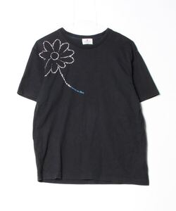 「LANVIN en Bleu」 半袖Tシャツ 48 ブラック メンズ