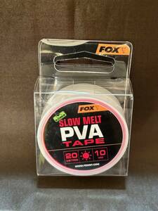 【数量限定】カープフィッシングFOX PVA TAPE SLOW MELT 10mm×20m　新品未使用品