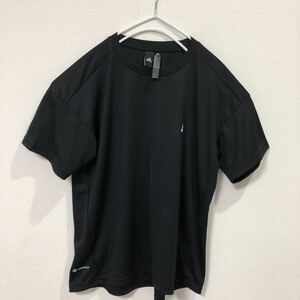 ★アディダス adidas 半袖Tシャツ ブラック レディース XLサイズ スポーツウエア IA5201