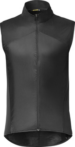 【新品】身体・お腹が冷えにくい　正規品 MAVIC Sirocco Vest　Mサイズ / BLACK