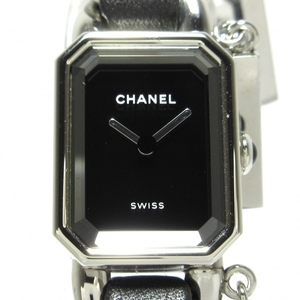 CHANEL(シャネル) 腕時計 プルミエール ウォンテッド ドゥ シャネル H7471 レディース SS/LIMITED EDITION/革ベルト 黒