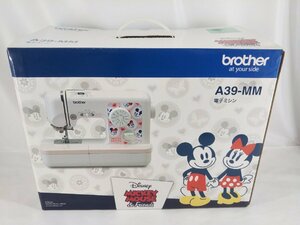 brother ブラザー 電子ミシン ミッキーマウスモデル　A39-MM