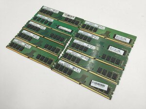 ♪▲【SAMSUNG】デスクトップ用 メモリ 8GB DDR4 部品取り 10点セット まとめ売り 0904 13