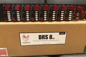 Phoenix Audio DRS8 mk2　8ch マイクプリアンプ　美品！バンタムケーブル付き