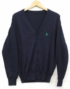 4T2340■SOPHNET 13AW EXTRA FINE MERINO WOOL ONE POINT KNIT CARDIGAN ソフネット メリノウールニットカーディガン