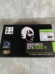 【美品】玄人志向 NVIDIA/GeForce GTX 1050 Ti/搭載 グラフィックボード/GF-GTX1050Ti-E4GB/DF3【送料無料】