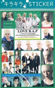 B.A.P BAP キラキラステッカーシール 　001