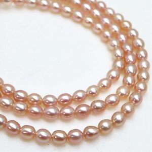 テリ良し!!＊K18本真珠ネックレス＊j 約6.0g 約42.5cm パール pearl necklace jewelry DE0/DE0