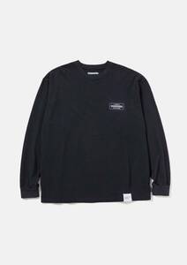 NEIGHBORHOOD SULFUR DYE CREWNECK LS BLACK XL / ネイバーフッド Tシャツ 黒 ブラック 長袖 ロンT 231OKNH-CSM03 2023SS