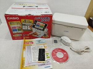 管理1118 CASIO カシオ プリン写ル PCP-2200 箱 説明書あり ハガキ フォトプリンター 通電のみ ジャンク