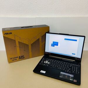 動作良好　ASUS TUF Gaming A15 FA506IC-R7R3050W11Y2 　Ryzen 7 4800H 16GB SSD512GB RTX3050 Laptop GPU C1184 100サイズ発送