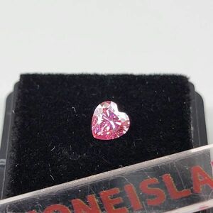 ラボダイヤモンド 0.5ct ハートシェープブリリアントカット 宝石 鉱石 希少 輝き 高品質 宝石シリーズ モアッサナイト 証明書付 C519