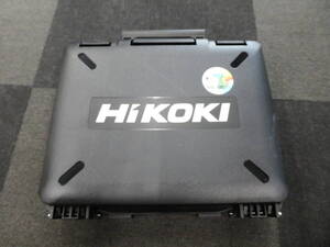 ☆ HIKOKI コードレスインパクトドライバ WH36DC 36v フレアレッド バッテリー２個付き 一円スタート☆