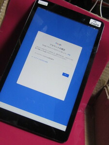 ジャンク y-mobile　huawei　606HW MediaPad T2 タブレット 10型 黒　初期化済み　難　10-6080